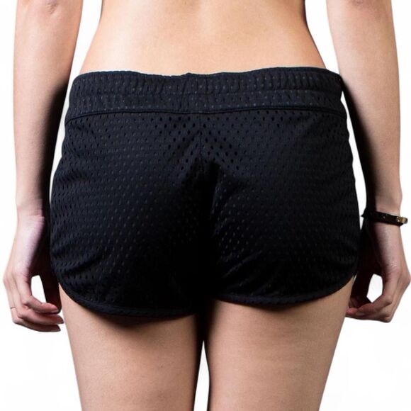 NikeLow Waist Blackout Dri-Fit Mesh Athletic Shorts W/ Drawstring Waist. M. - Picture 4 of 8